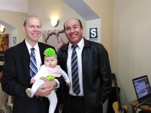 With Missionary Ivan Chacon from Santiago, Chile